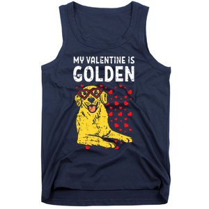 My Valentine Is Golden Tank Top