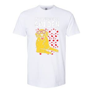 My Valentine Is Golden Softstyle CVC T-Shirt