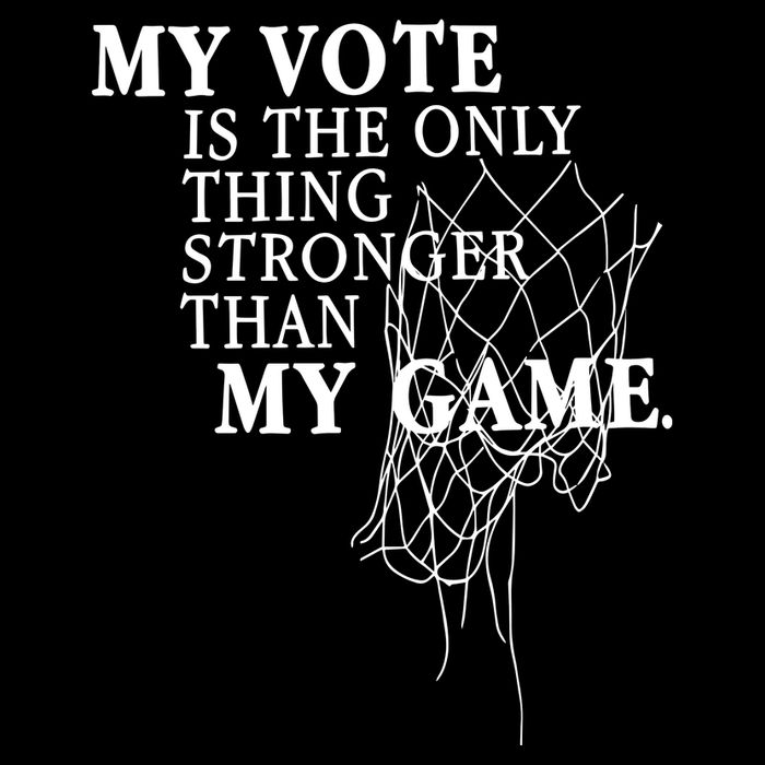 My Vote Is The Only Thing Stronger Than My Game Drawstring Bag