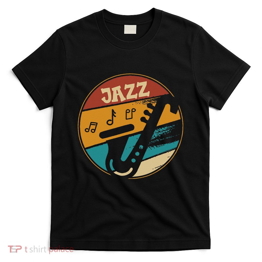 Music Vintage Jazz Jazz Musician Outfit Jazz Lover Gift T-Shirt