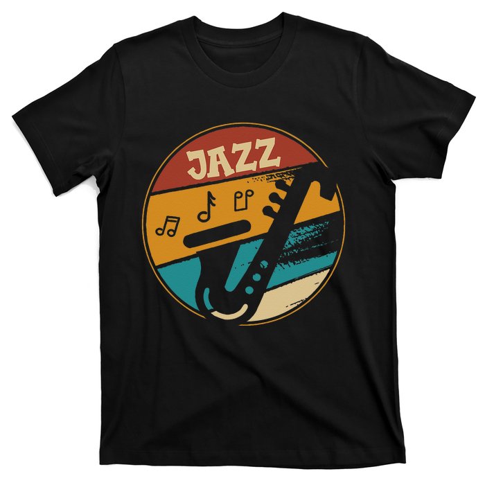 Music Vintage Jazz Jazz Musician Outfit Jazz Lover Gift T-Shirt