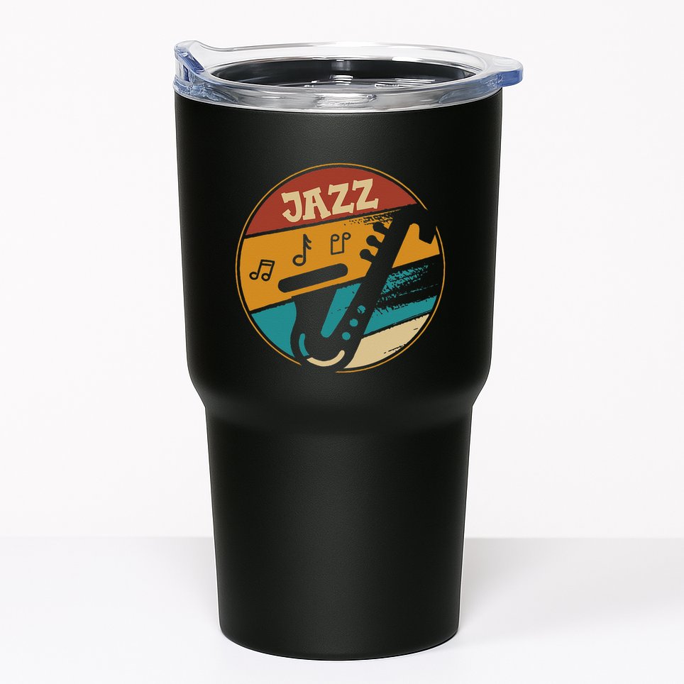 Music Vintage Jazz Jazz Musician Outfit Jazz Lover Gift Tumbler