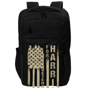 Military Vets Kamala Harris Veterans For Harris 2024 Gift Impact Tech Backpack