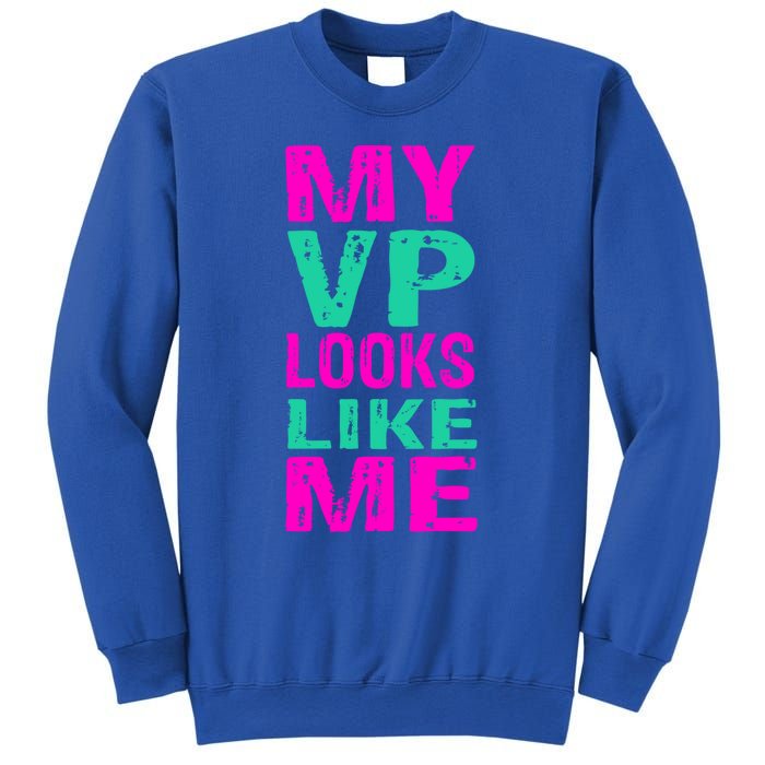 My Vp Looks Like Me A Retro Vintage Madam Vice President Gift Sweatshirt