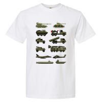 Military Vehicles Military Boy And Girl Tank Lover Garment-Dyed Heavyweight T-Shirt