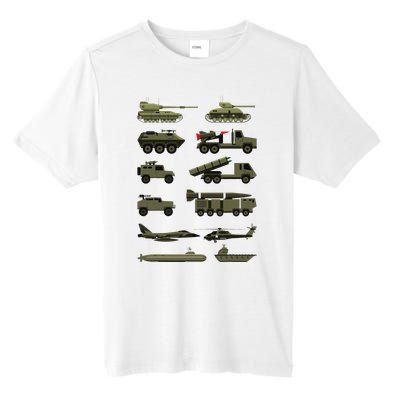 Military Vehicles Military Boy And Girl Tank Lover Tall Fusion ChromaSoft Performance T-Shirt