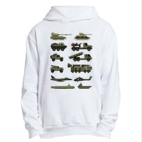 Military Vehicles Military Boy And Girl Tank Lover Urban Pullover Hoodie