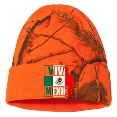 Mexican Viva Mexico Independence Day Flag Kati Licensed 12" Camo Beanie