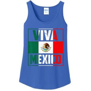 Mexican Viva Mexico Independence Day Flag Ladies Essential Tank