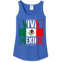 Mexican Viva Mexico Independence Day Flag Ladies Essential Tank