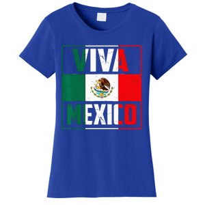 Mexican Viva Mexico Independence Day Flag Women's T-Shirt