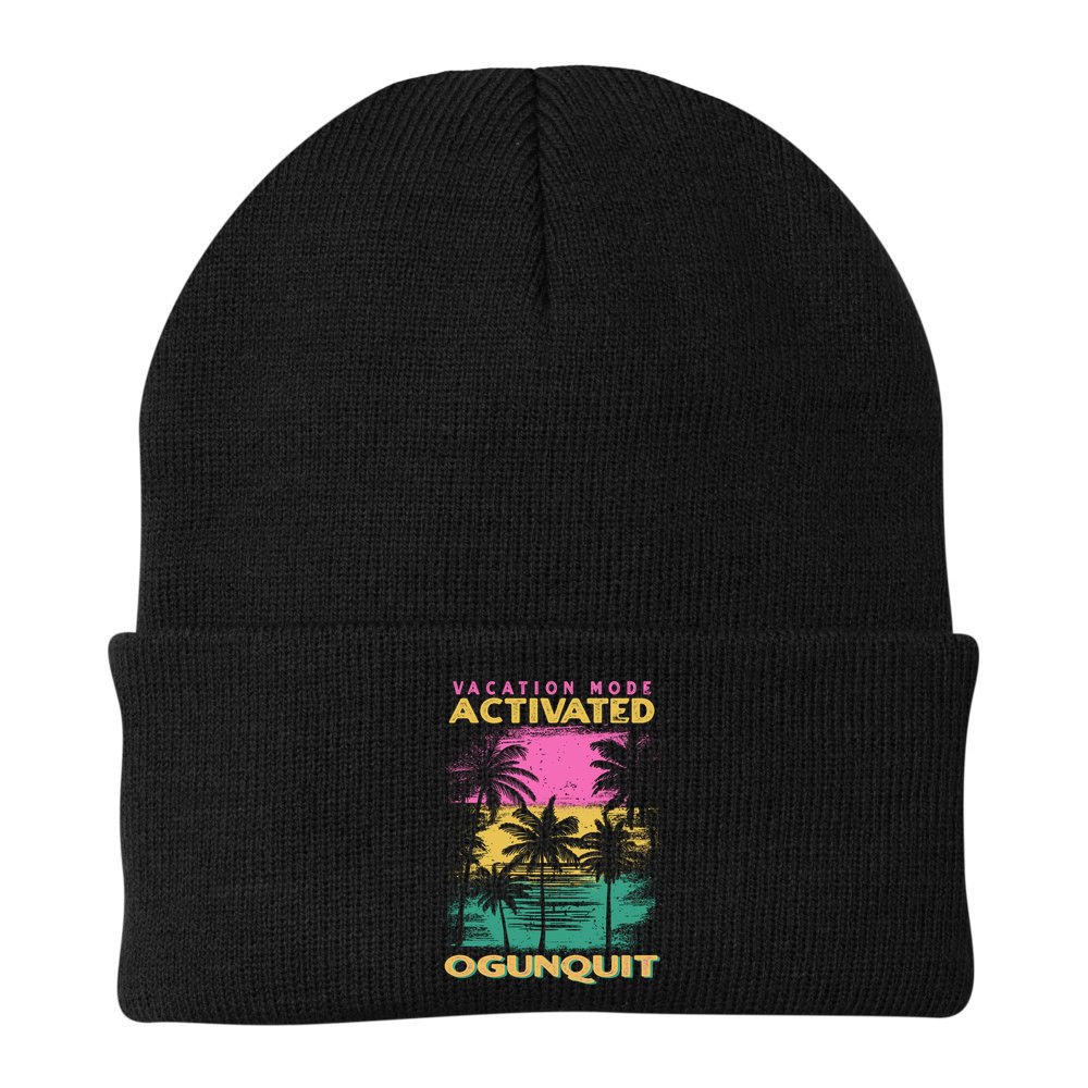 Maine Vacation Mode Activated Ogunquit Gift Beanie