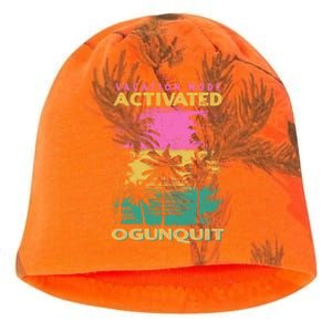 Maine Vacation Mode Activated Ogunquit Gift Kati - Camo Knit Beanie