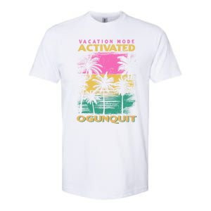 Maine Vacation Mode Activated Ogunquit Gift Softstyle CVC T-Shirt