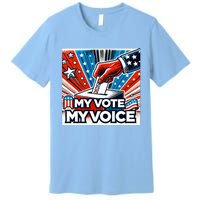 My Vote My Choice Us Elections American Flag Premium T-Shirt