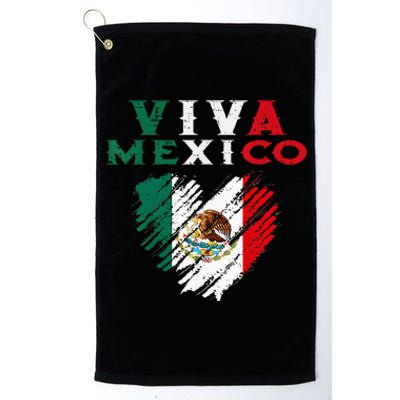 Mexican Viva Mexico Independence Day Flag Kids Platinum Collection Golf Towel