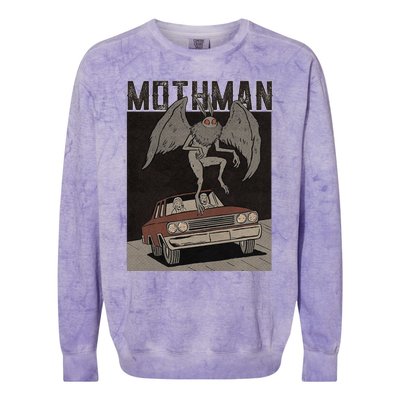 Mothman Vintage Colorblast Crewneck Sweatshirt