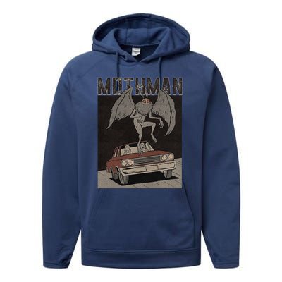 Mothman Vintage Performance Fleece Hoodie