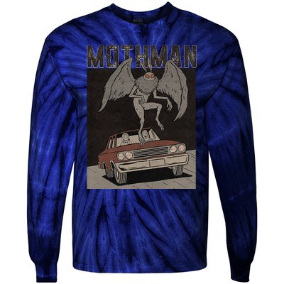 Mothman Vintage Tie-Dye Long Sleeve Shirt