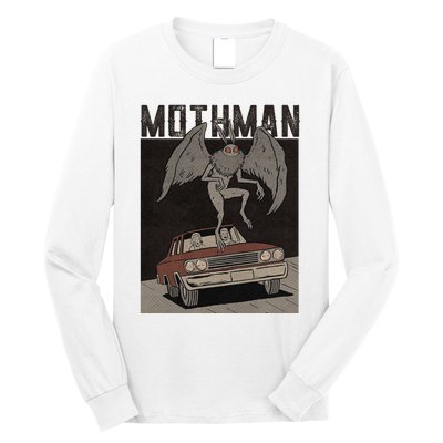 Mothman Vintage Long Sleeve Shirt