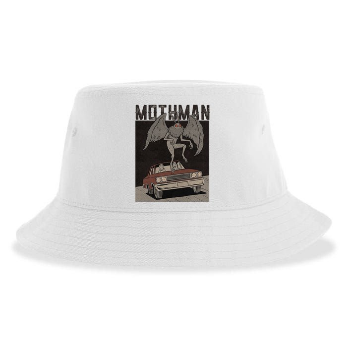 Mothman Vintage Sustainable Bucket Hat