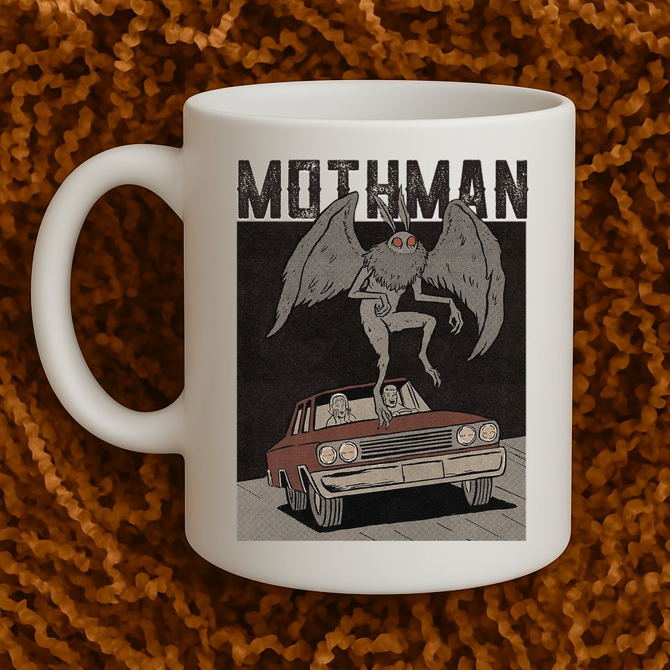 Mothman Vintage Mug
