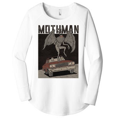 Mothman Vintage Women's Perfect Tri Tunic Long Sleeve Shirt