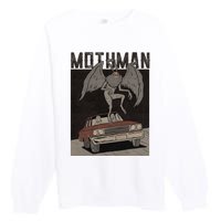 Mothman Vintage Premium Crewneck Sweatshirt