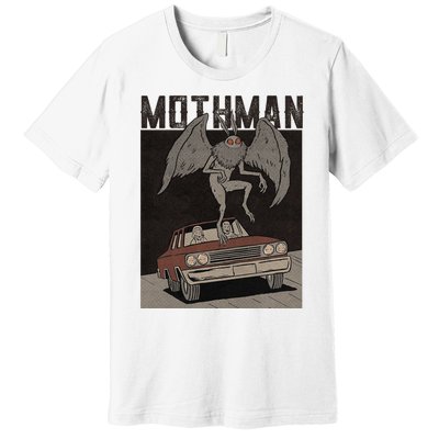 Mothman Vintage Premium T-Shirt