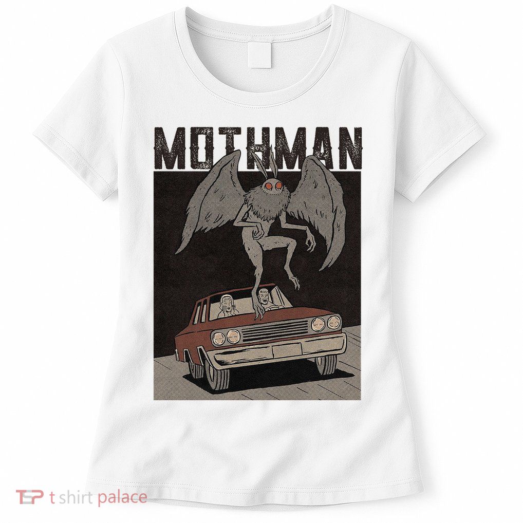Mothman Vintage Womens T-Shirt