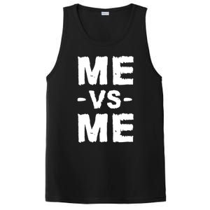 Me Vs Me Hustle Entrepreneur Self Discipline Motivation PosiCharge Competitor Tank