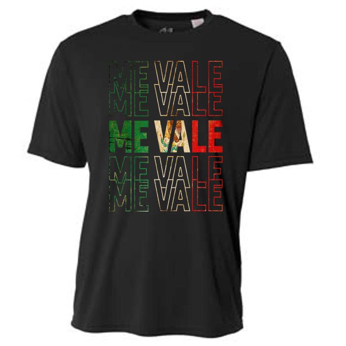 Me Vale Mexican Flag SPANISH SLANG Cooling Performance Crew T-Shirt