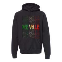 Me Vale Mexican Flag SPANISH SLANG Premium Hoodie