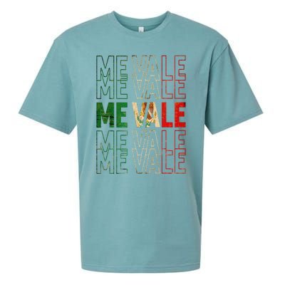 Me Vale Mexican Flag SPANISH SLANG Sueded Cloud Jersey T-Shirt