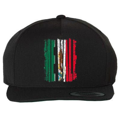 Me Vale Mexican Flag Latino Spanish Slang No Me Importa Wool Snapback Cap