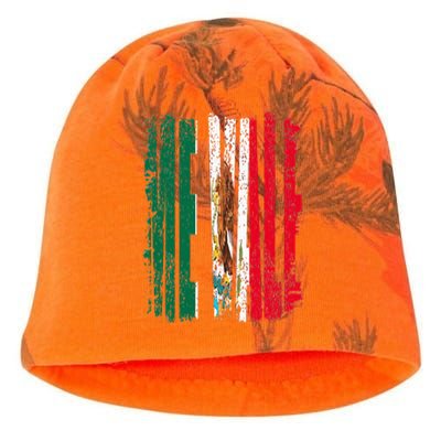 Me Vale Mexican Flag Latino Spanish Slang No Me Importa Kati - Camo Knit Beanie