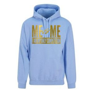 Me Vs Me I Am My Own Competition Motivational Gift Unisex Surf Hoodie