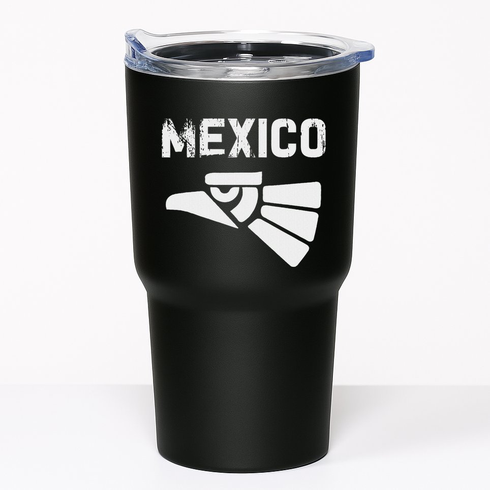 Mexico Vintage Mexican Flag Pride Hecho En Mexico Jersey Tumbler