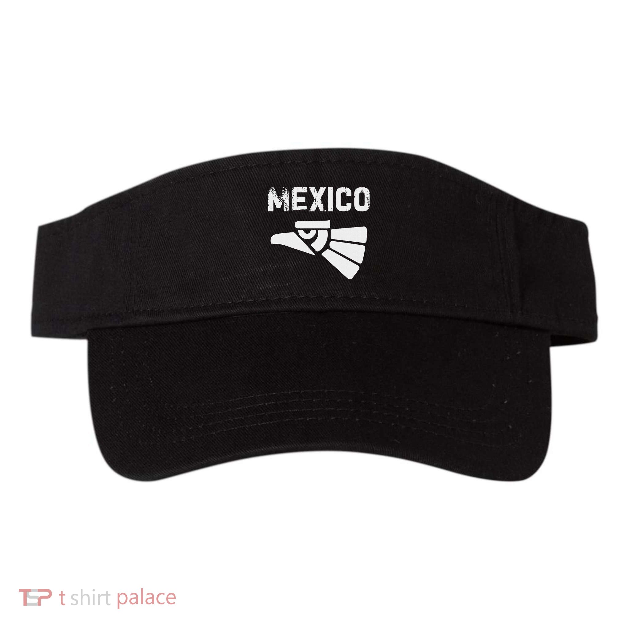 Mexico Vintage Mexican Flag Pride Hecho En Mexico Jersey Visor