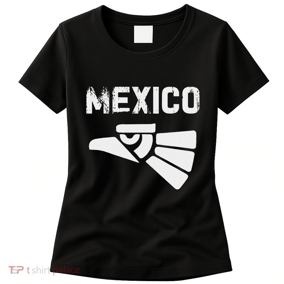 Mexico Vintage Mexican Flag Pride Hecho En Mexico Jersey Womens T-Shirt