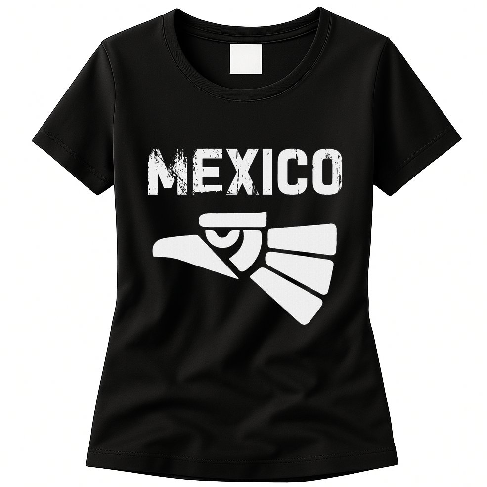 Mexico Vintage Mexican Flag Pride Hecho En Mexico Jersey Womens T-Shirt