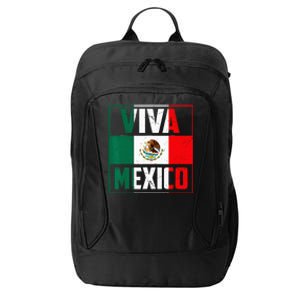 Mexican Viva Mexico Independence Day Flag City Backpack