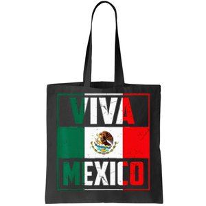 Mexican Viva Mexico Independence Day Flag Tote Bag