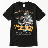 Moreno Valley Mummies Minor League Retro Baseball Team Tall T-Shirt