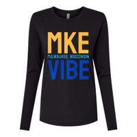 Mke Vibe “Mke Flagship” Premium Womens Cotton Relaxed Long Sleeve T-Shirt