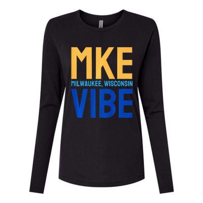 Mke Vibe “Mke Flagship” Premium Womens Cotton Relaxed Long Sleeve T-Shirt