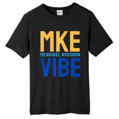 Mke Vibe “Mke Flagship” Premium Tall Fusion ChromaSoft Performance T-Shirt