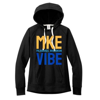 Mke Vibe “Mke Flagship” Premium Women's Fleece Hoodie