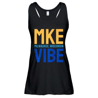 Mke Vibe “Mke Flagship” Premium Ladies Essential Flowy Tank