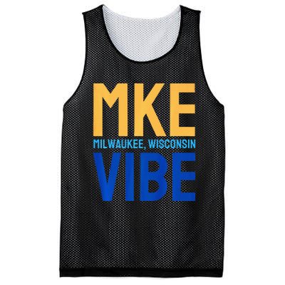 Mke Vibe “Mke Flagship” Premium Mesh Reversible Basketball Jersey Tank